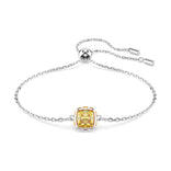 Swarovski Birthstone November rannekoru, vaalea metalli ja keltaiset kristallit 5692884