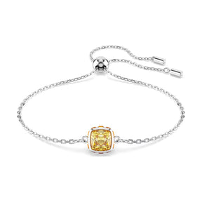 Swarovski Birthstone November rannekoru, vaalea metalli ja keltaiset kristallit 5692884