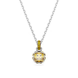 Swarovski Birthstone November riipus, vaalea metalli ja keltaiset kristallit 5651792