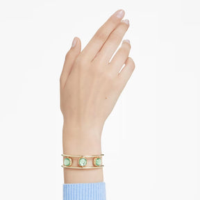 Swarovski Chroma rannekoru, keltakullanväri ja eriväriset kristallit