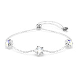 Swarovski Chroma rannekoru, vaalea metalli ja kirkkaat kristallit, 5754185