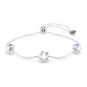 Swarovski Chroma rannekoru, vaalea metalli ja kirkkaat kristallit, 5754185