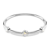 Swarovski Chroma rannerengas, vaalea metalli ja kirkkaat kristallit, 5754178