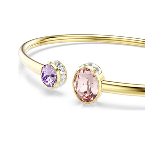 Swarovski Chroma rannerengas, keltakullattu, vaaleanpunainen ja violetti kristalli, 5738475