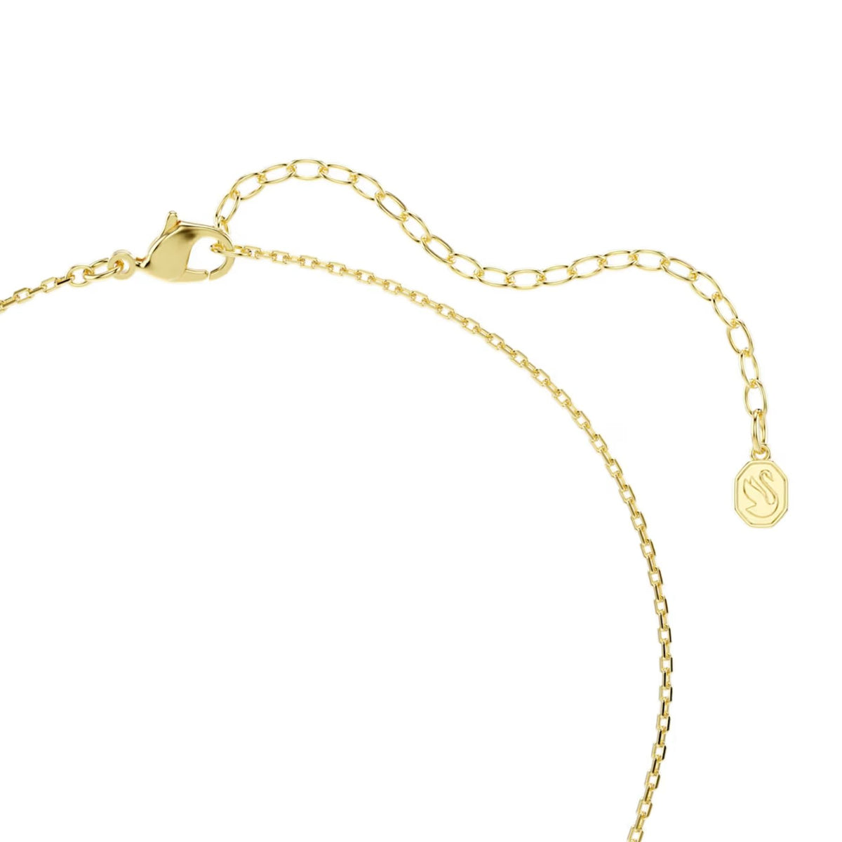 18K keltakullattu Swarovski Chroma 5757786 -riipus sinisellä pisarahiotulla zirkonilla