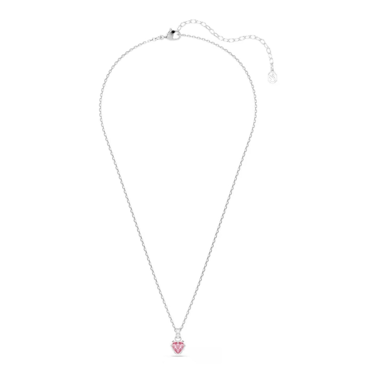 Swarovski Chroma riipus, vaalea metalli ja vaaleanpunainen zirkonia, 5757789