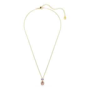 Swarovski Chroma riipus, keltakullattu ja eriväriset kristallit, 5741586
