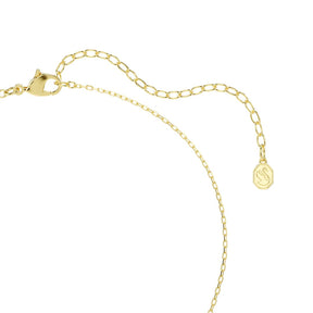Swarovski Chroma riipus, keltakullattu ja eriväriset kristallit, 5741586