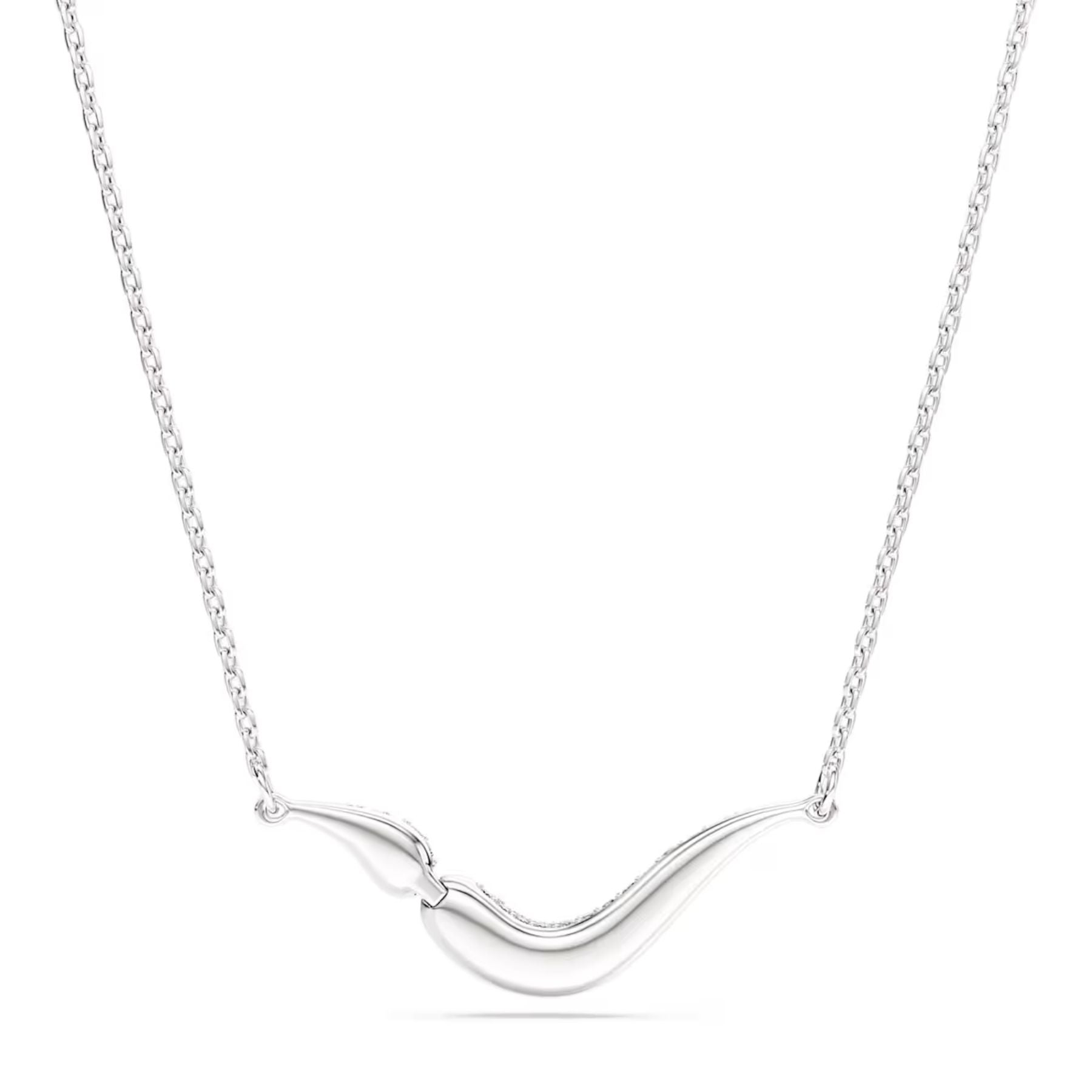 Swarovski Classica kaulakoru, hopea ja kirkkaat zirkonit, 5740342