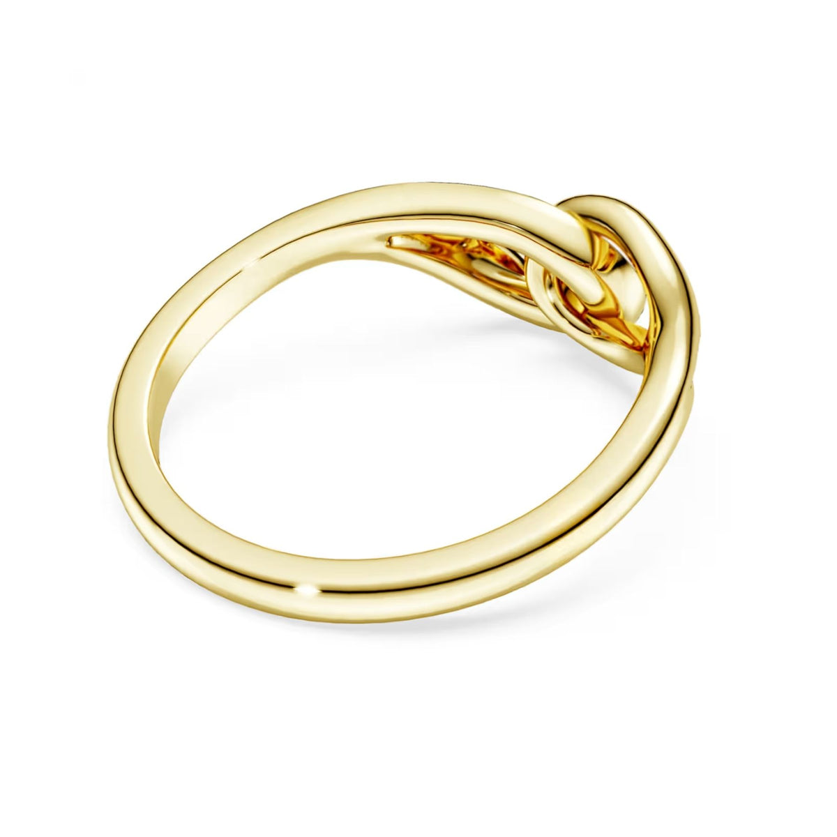 Swarovski Classica sormus, keltakullattu hopea ja kirkkaat zirkonit, 5746014