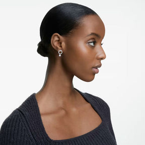 Swarovski Constella Circle korvakorut, kirkkaat kivet, 5563278