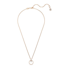 Swarovski Constella kaulakoru, ruusukullanväri ja kirkkaat kristallit 5692266