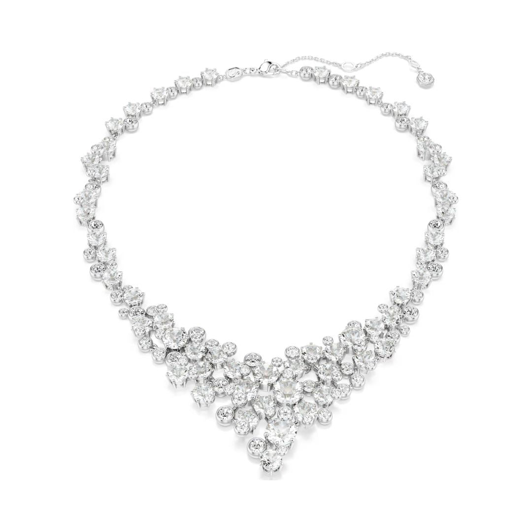 Swarovski Constella kaulakoru, vaalea metalli ja kirkkaat kristallit 5732249
