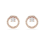 Swarovski Constella korvakorut, ruusukullanväri ja kirkkaat kristallit 5692263
