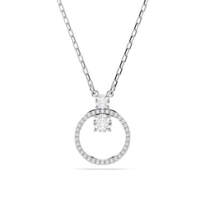Swarovski Constella riipus, vaalea metalli ja kirkkaat kristallit 5692261