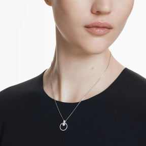 Swarovski Constella riipus, vaalea metalli ja kirkkaat kristallit 5692261