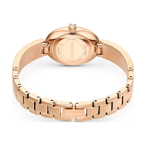 Swarovski Crystal Rock oval rannekello, ruusukullanväri ja siniset kristallit, 5656822