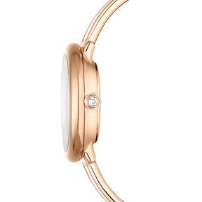 Swarovski Crystalline Bangle rannekello, ruusukullanvärinen ja kirkkaat kristallit, 5689324