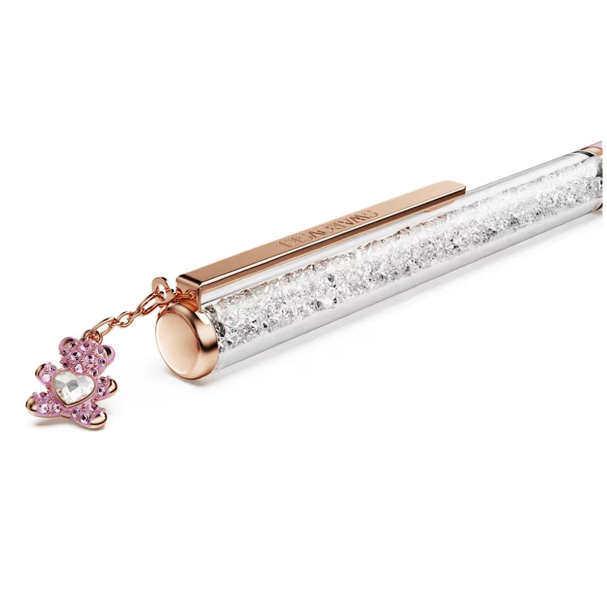 Swarovski Crystalline Ballpoint Pen, Pink, Chrome and Clear Crystals, 5732980