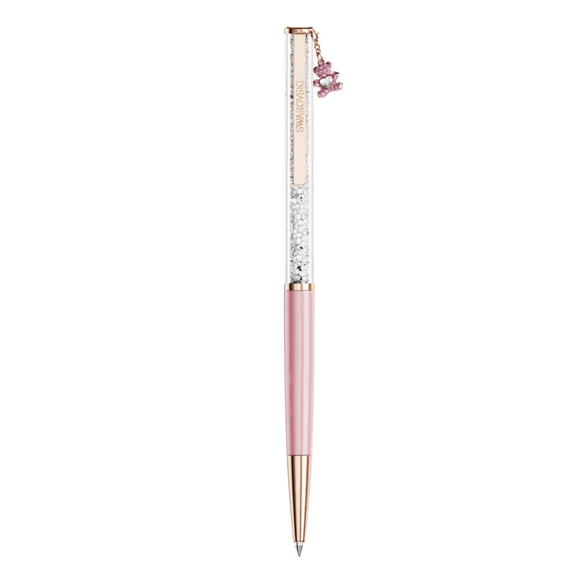Swarovski Crystalline Ballpoint Pen, Pink, Chrome and Clear Crystals, 5732980