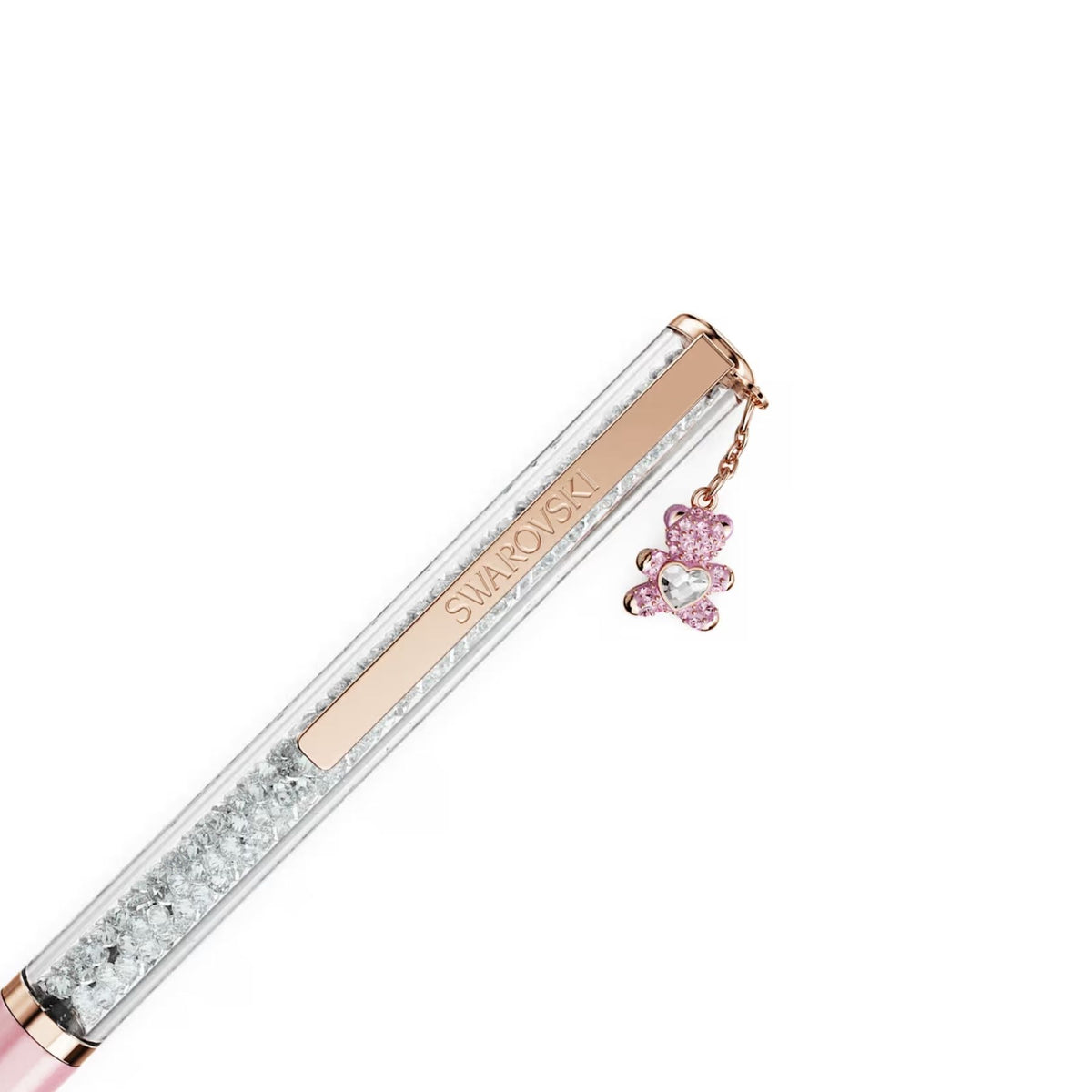 Swarovski Crystalline Ballpoint Pen, Pink, Chrome and Clear Crystals, 5732980