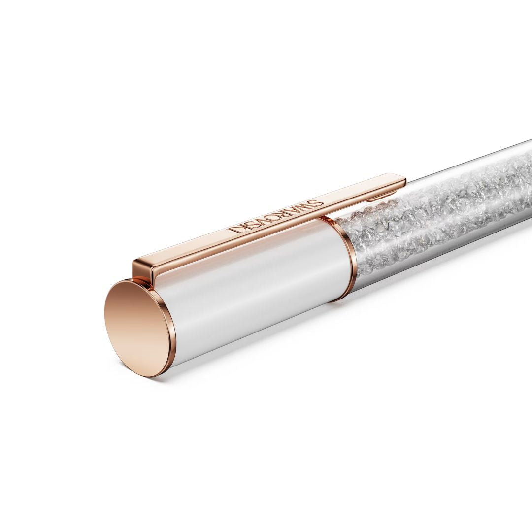 Swarovski Crystalline kuulakärkikynä, valkoinen ja kirkkaat kristallit, 5694174