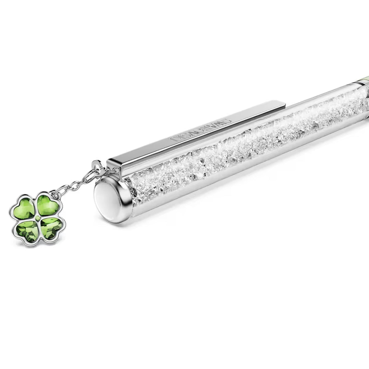 Swarovski Crystalline kuulakärkikynä, vihreä, kromi ja kirkkaat kristallit, 5732973