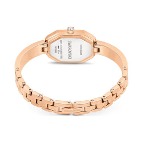 Swarovski Dextera bangle rannekello, ruusukullanväri ja kirkkaat kristallit, 5672992