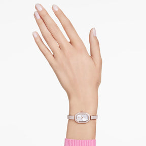 Swarovski Dextera bangle rannekello, samppanjakullanväri ja kirkkaat kristallit, 5672987