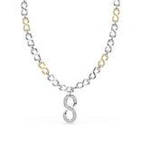 Swarovski Dextera kaulakoru, keltakullattu ja kirkkaat kristallit, 5743785