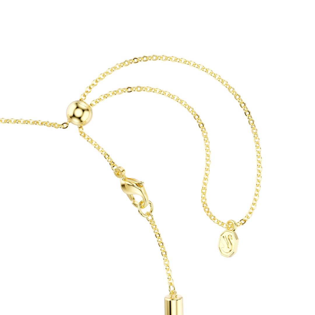 Swarovski Dextera kaulakoru, keltakullattu teräs ja kirkkaat zirkonit, 5750138