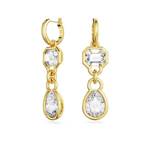 Swarovski Dextera korvakorut, keltakullanväri ja kirkkaat kristallit
