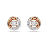 Swarovski Dextera korvakorut, ruusukullanväri ja kirkkaat kristallit 5692258