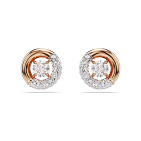 Swarovski Dextera korvakorut, ruusukullanväri ja kirkkaat kristallit 5692258