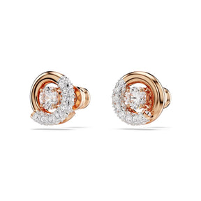 Swarovski Dextera korvakorut, ruusukullanväri ja kirkkaat kristallit 5692258