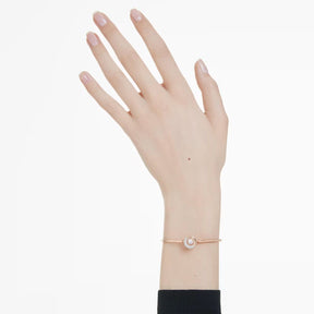 Swarovski Dextera rannekoru, ruusukullanväri ja kirkkaat kristallit 5692259