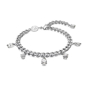 Swarovski Dextera rannekoru, vaalea metalli ja kirkkaat kristallit, 5671184
