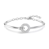 Swarovski Dextera rannerengas, kirkkaat zirkonit, 5743569