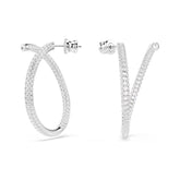 Swarovski Dextera rengaskorvakorut, vaalea metalli ja kirkkaat kristallit 5695939