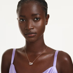 Swarovski Dextera riipus, rosekullattu ja kirkkaat kristallit, 5738200