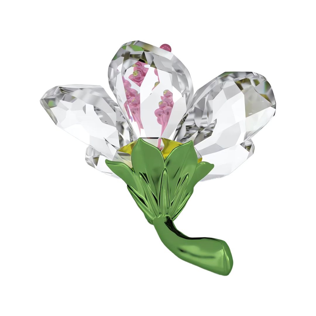 Swarovski Florere Hibiscus Crystal Ornament, Small, 5690534
