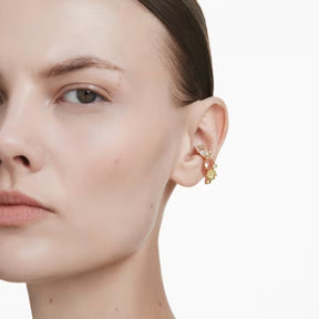 Swarovski Gema Ear Cuff korvakoru, keltakullanväri ja eriväriset kristallit, 5720903