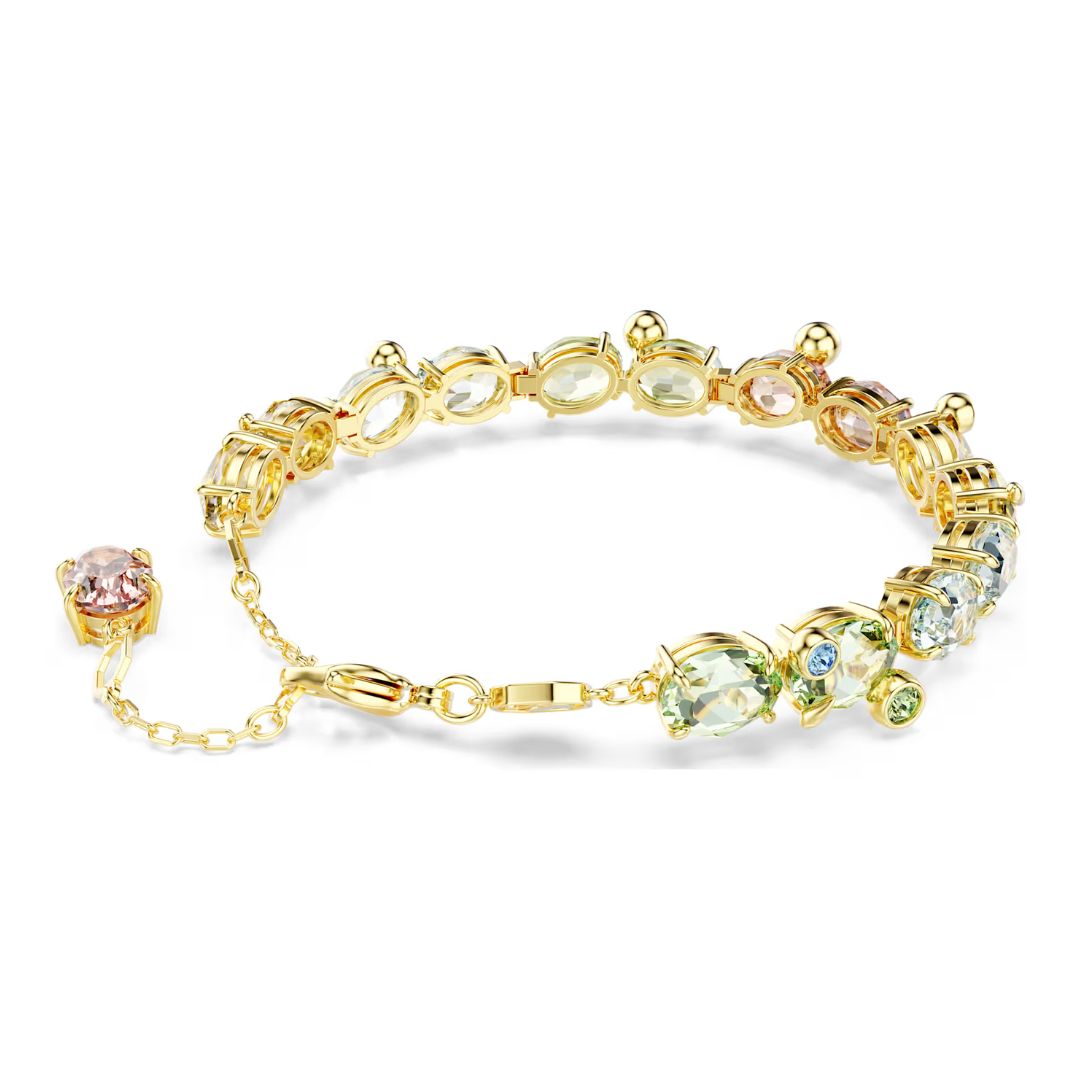 Swarovski Gema Tennis rannekoru, keltakullanväri ja eriväriset kristallit, 5705808