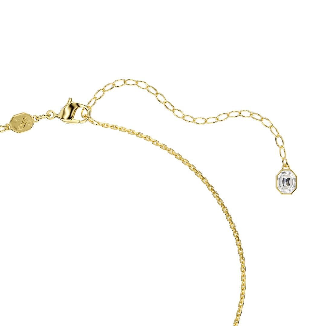 Swarovski Gema Y kaulakoru, keltakullattu ja eriväriset kristallit, 5737451