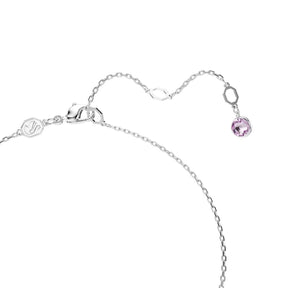 Swarovski Gema Y riipus, vaalea metalli ja eri väriset kristallit 5692421