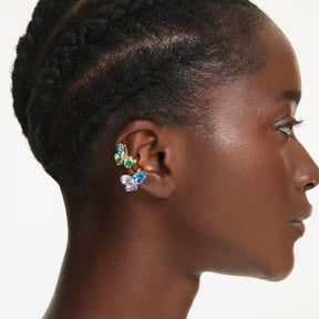 Swarovski Gema ear cuff korvakorut, keltakullattu ja eriväriset kristallit, 5741585