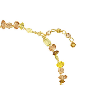 Swarovski Gema kaulakoru, keltakullattu ja eriväriset kristallit, 5718071