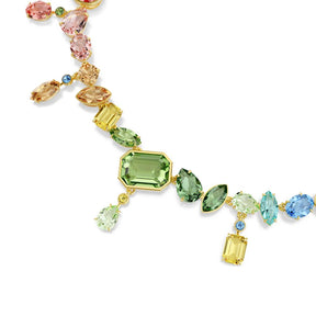 Swarovski Gema kaulakoru, keltakullattu ja eriväriset kristallit, 5737443
