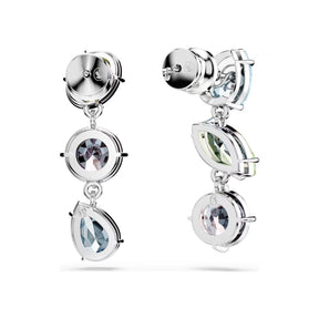 Swarovski Gema korvakorut vaalea metalli ja eri väriset kristallit 5692406