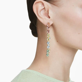 Swarovski Gema korvakorut, keltakullanväri ja eriväriset kristallit, 5705809
